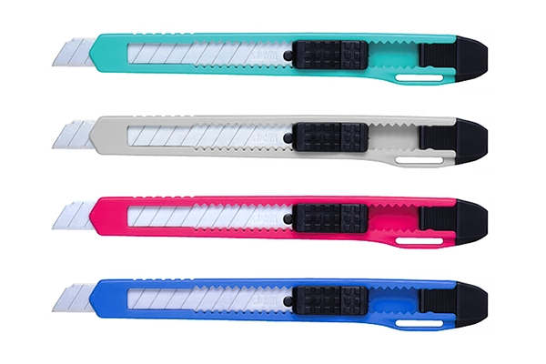SDI No.0411 Small Plastic Handle Utility Knife 9mm Blade